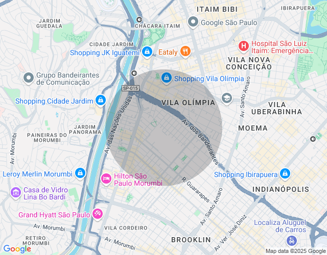 Imóvel no mapa