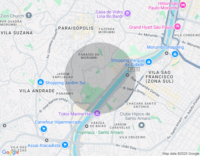 Imóvel no mapa