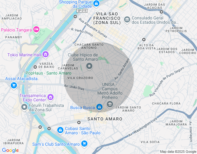 Imóvel no mapa