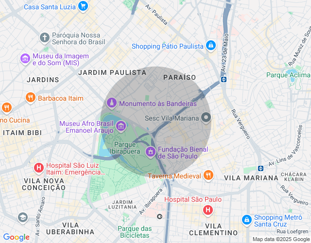 Imóvel no mapa