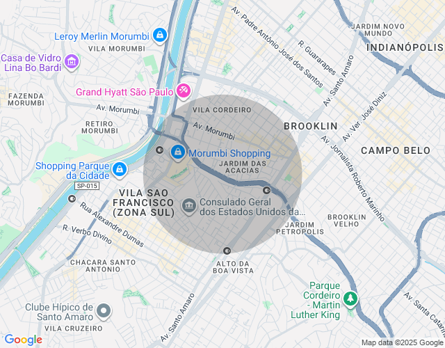 Imóvel no mapa