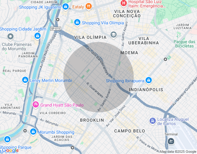 Imóvel no mapa