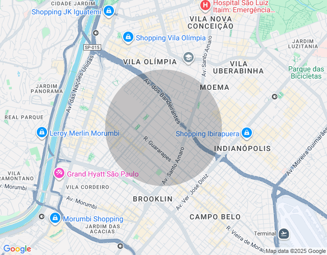 Imóvel no mapa