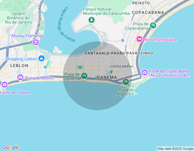Imóvel no mapa