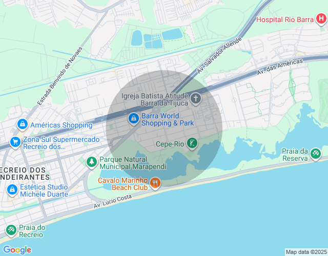 Imóvel no mapa