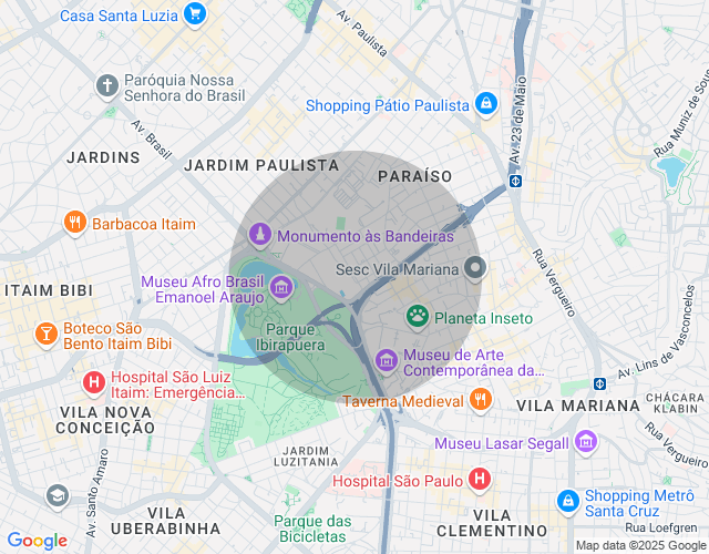 Imóvel no mapa