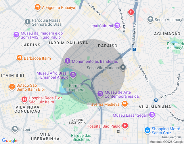 Imóvel no mapa