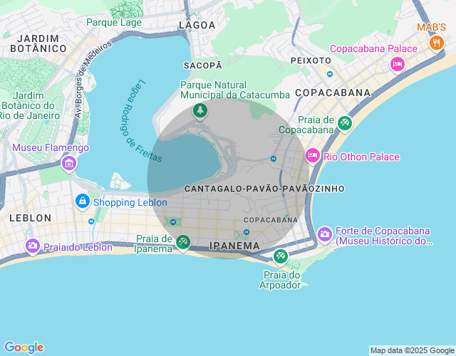 Imóvel no mapa