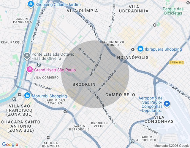 Imóvel no mapa