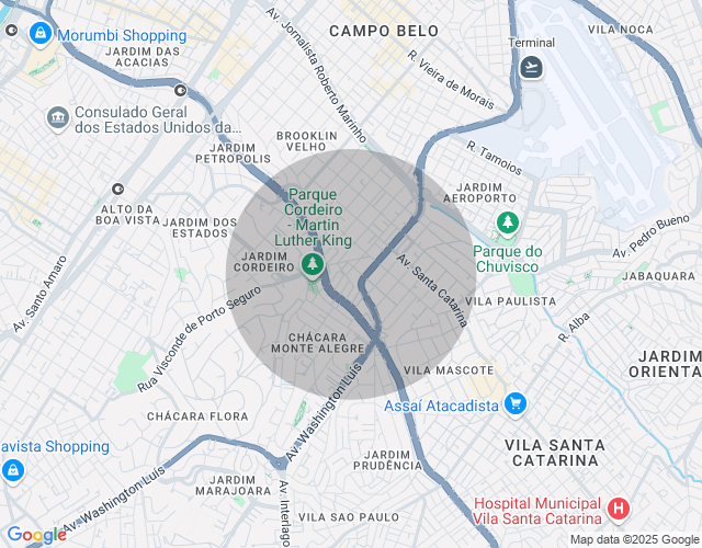Imóvel no mapa