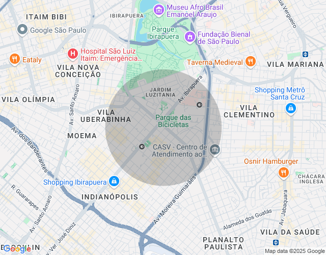 Imóvel no mapa