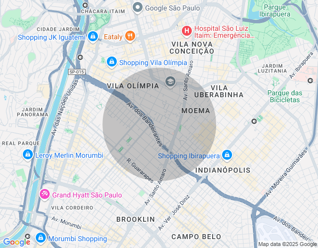 Imóvel no mapa
