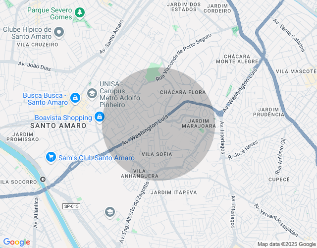 Imóvel no mapa