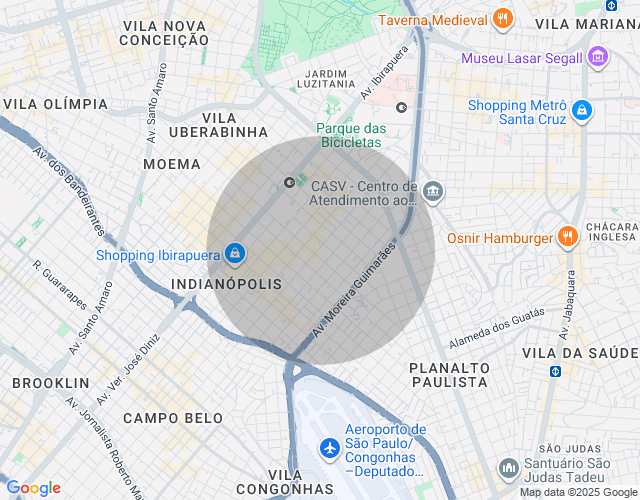 Imóvel no mapa