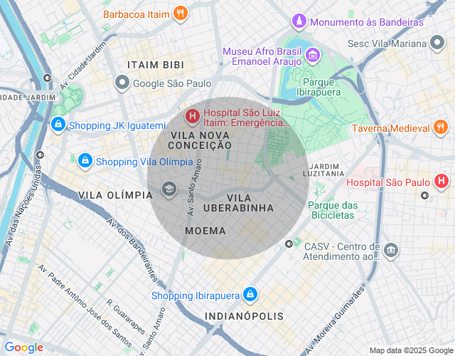 Imóvel no mapa