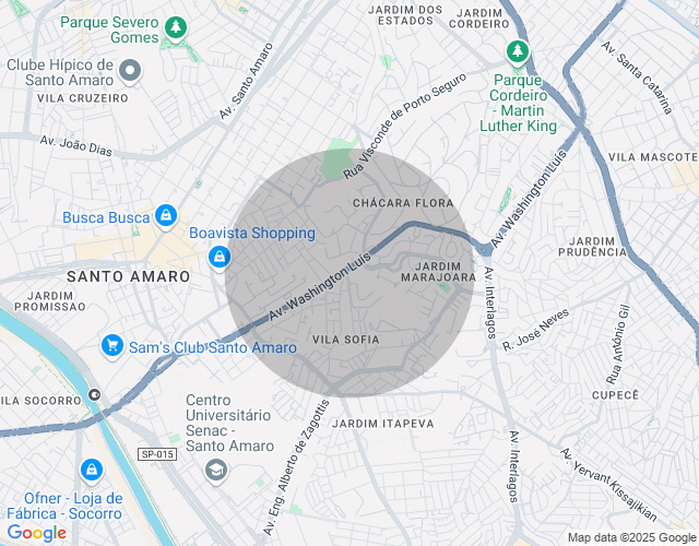 Imóvel no mapa