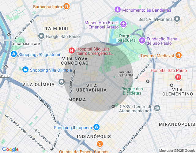 Imóvel no mapa