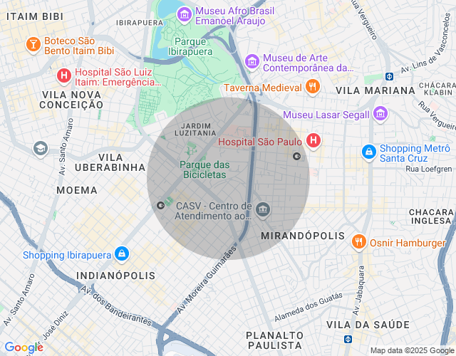 Imóvel no mapa