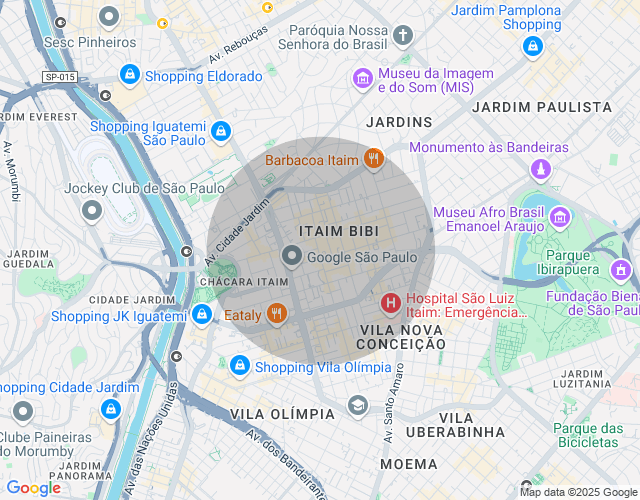 Imóvel no mapa
