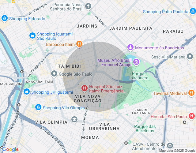 Imóvel no mapa