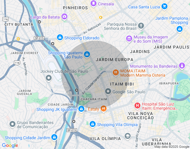 Imóvel no mapa