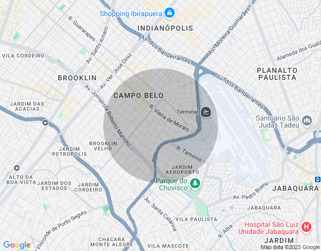 Imóvel no mapa