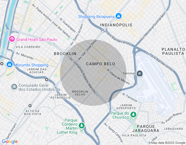 Imóvel no mapa