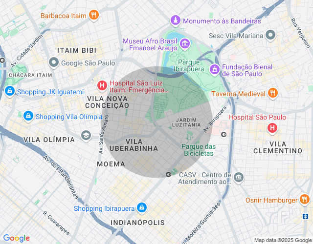 Imóvel no mapa