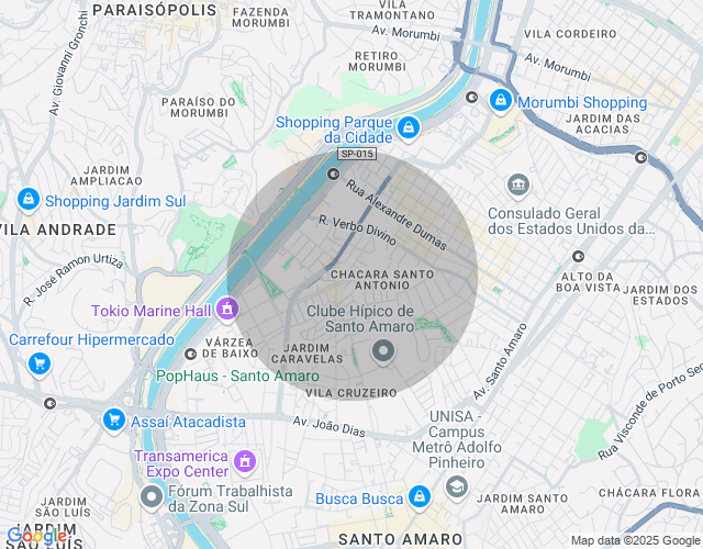 Imóvel no mapa