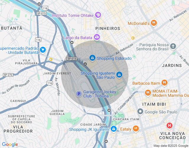 Imóvel no mapa