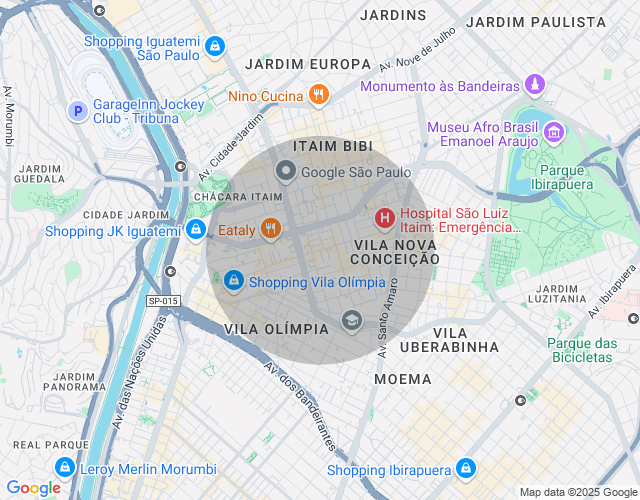 Imóvel no mapa