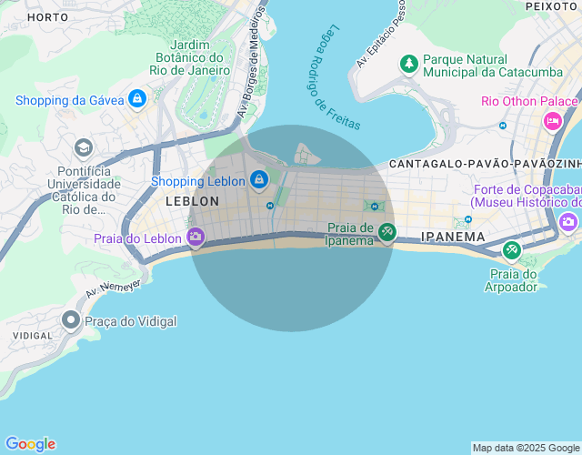 Imóvel no mapa