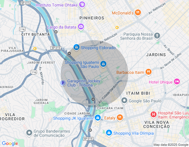 Imóvel no mapa