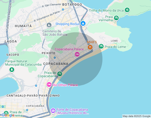 Imóvel no mapa