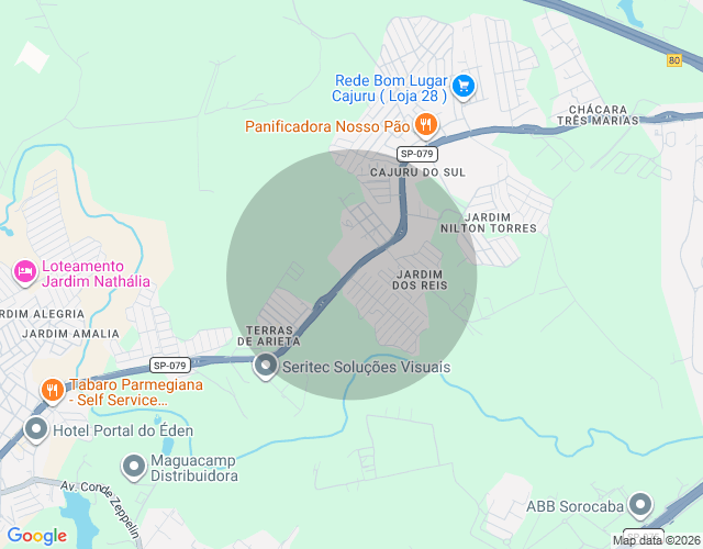 Imóvel no mapa