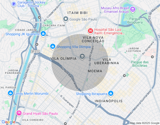 Imóvel no mapa