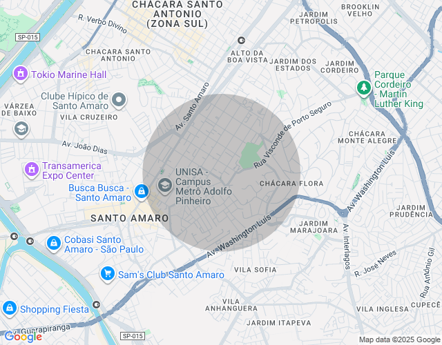 Imóvel no mapa