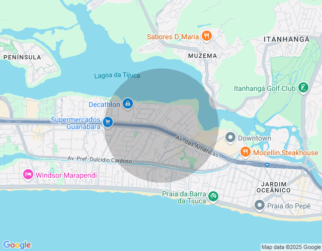 Imóvel no mapa