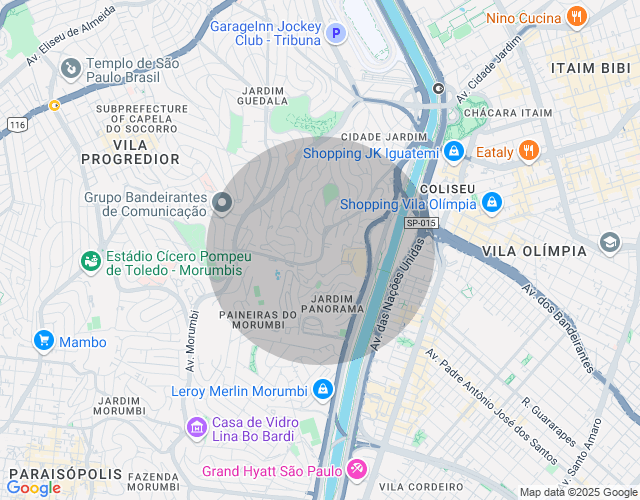 Imóvel no mapa