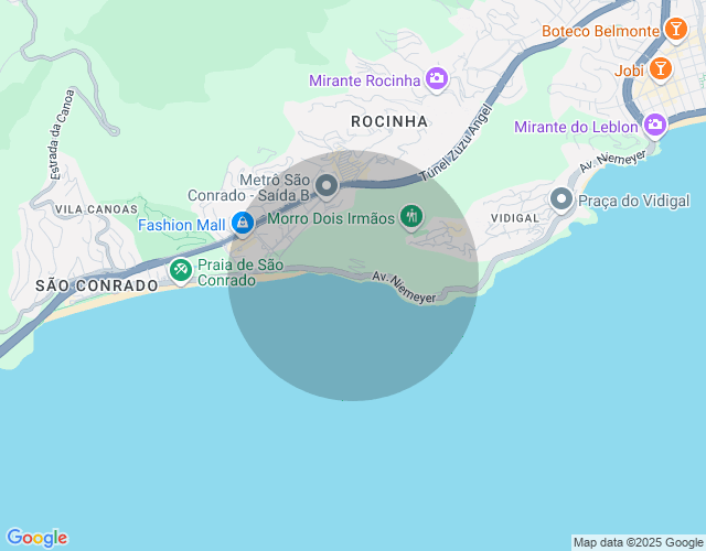 Imóvel no mapa