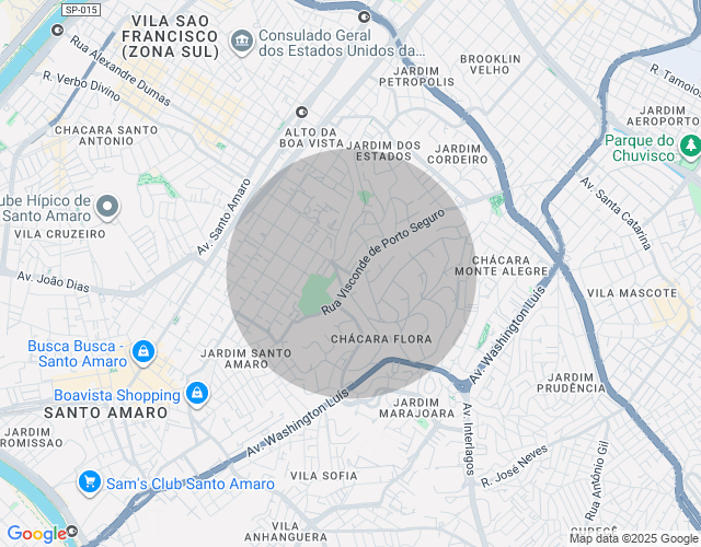 Imóvel no mapa