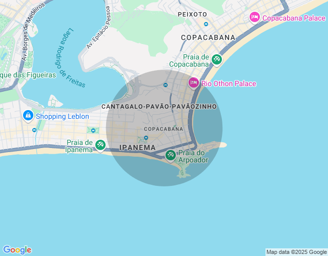 Imóvel no mapa