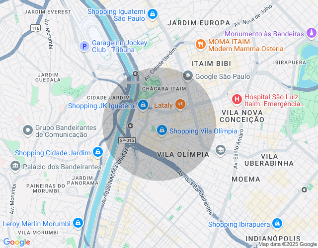 Imóvel no mapa