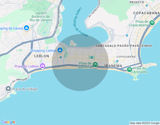 Imóvel no mapa