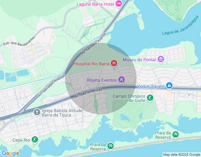 Imóvel no mapa