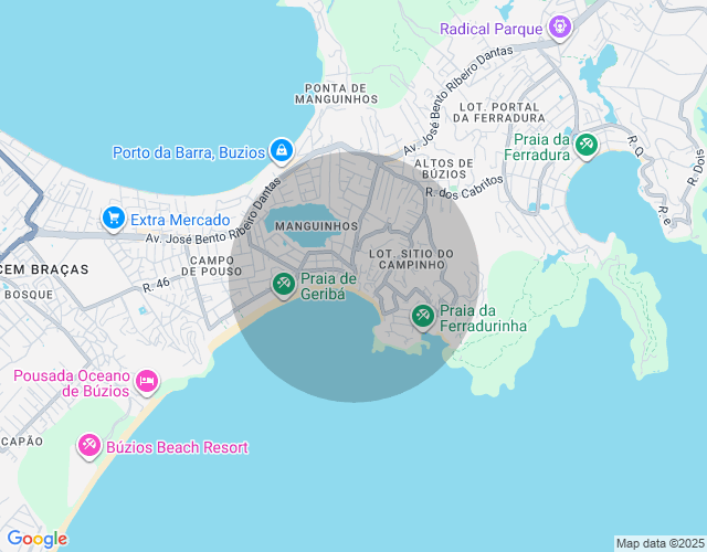 Imóvel no mapa