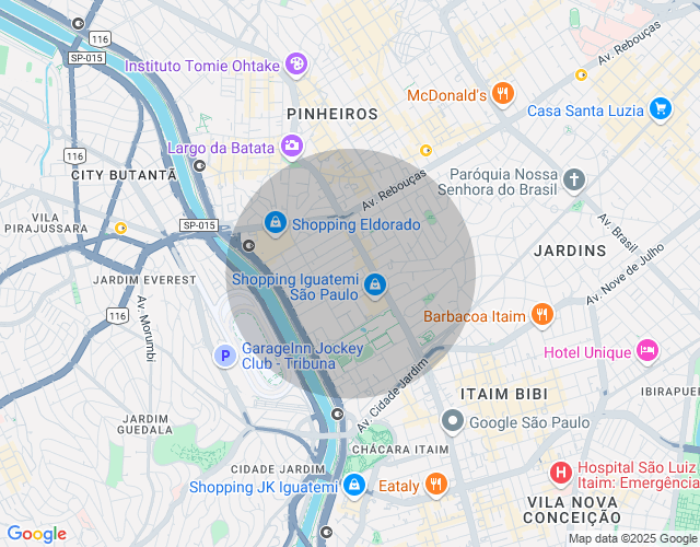 Imóvel no mapa