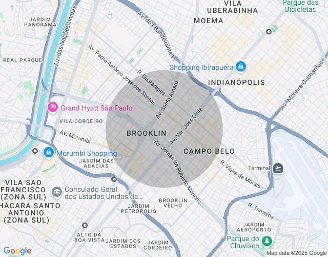 Imóvel no mapa