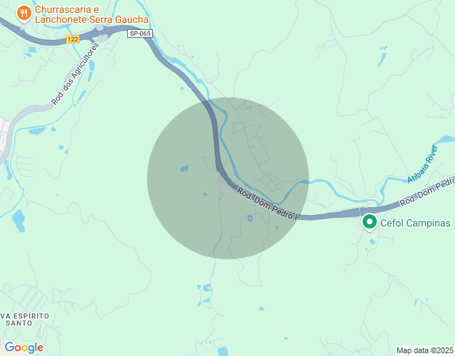 Imóvel no mapa