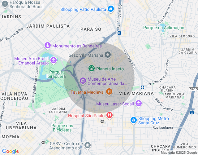 Imóvel no mapa